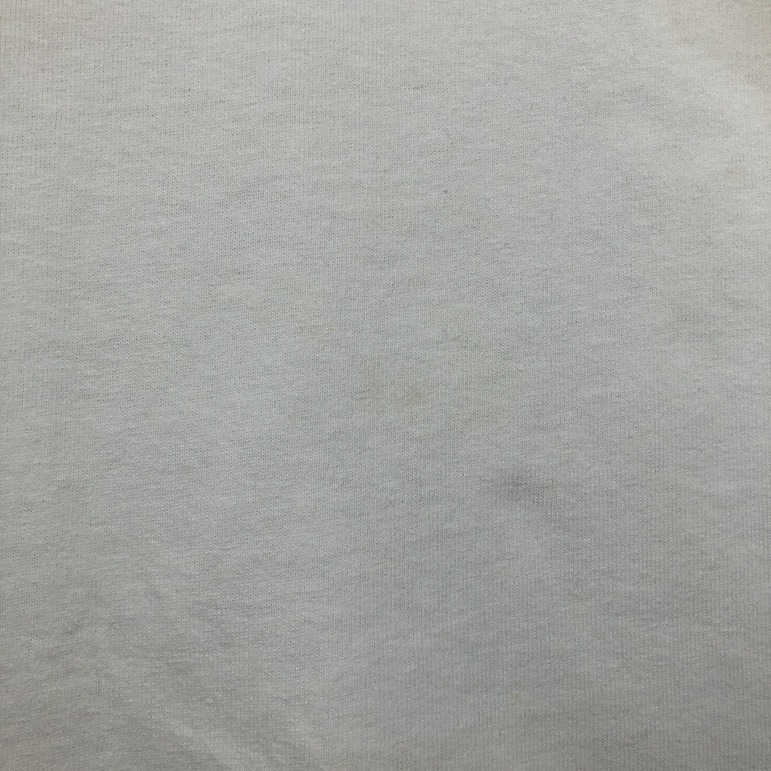Thrasher Fire Pattern Logo Print T-Shirt, Men's Size M (approx.) cotton white type Vintage Second Hand