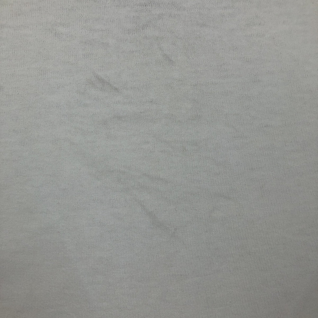 Thrasher Fire Pattern Logo Print T-Shirt, Men's Size M (approx.) cotton white type Vintage Second Hand