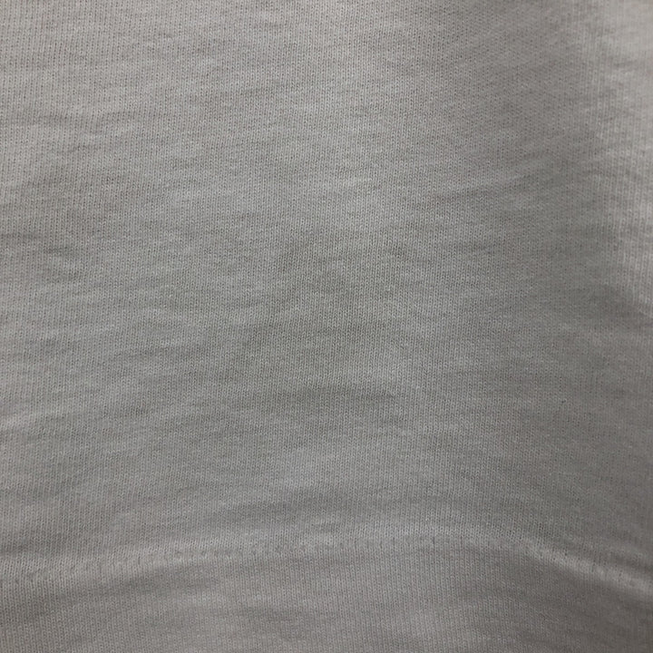 90'S ASICS College T-shirt, Made in Canada, Men's XL equivalent, Vintage cotton white type Vintage Second Hand