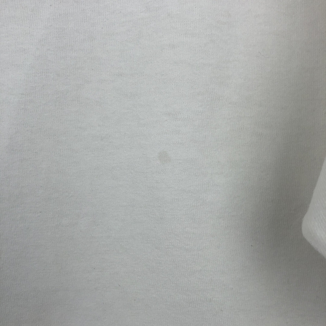 00'S Nike logo print T-shirt, men's size L cotton white type Vintage Second Hand