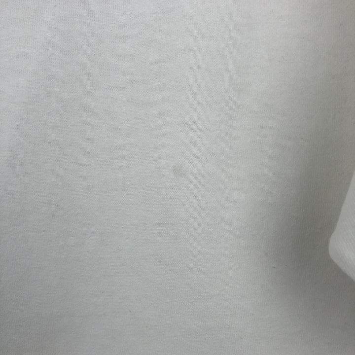 00'S Nike logo print T-shirt, men's size L cotton white type Vintage Second Hand