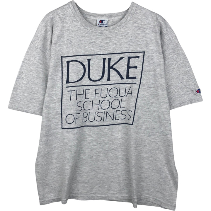 90'S Champion Authentic Athletic Apparel College T-shirt, Men's Size L (approx.), Vintage cotton gray type Vintage Second Hand