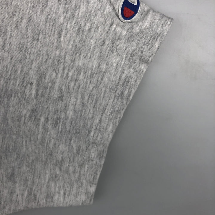90'S Champion Authentic Athletic Apparel College T-shirt, Men's Size L (approx.), Vintage cotton gray type Vintage Second Hand