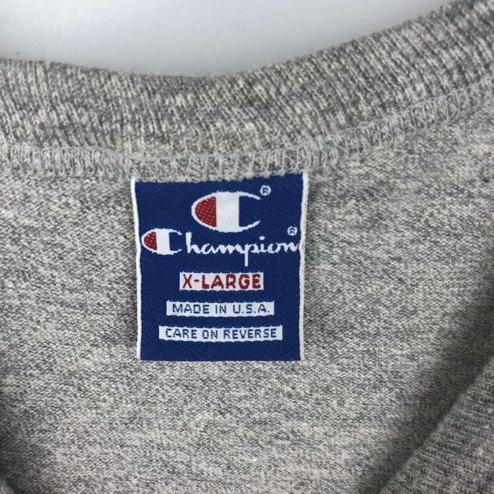 90'S Champion NFL Chicago Bears Sports Print T-Shirt, Made in USA, Men's XL equivalent, Vintage cotton gray type Vintage Second Hand