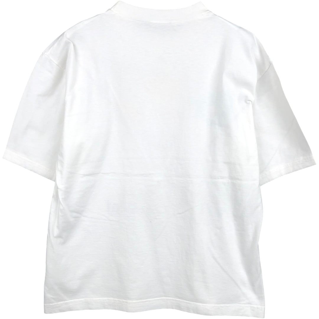 90'S SERGIO TACCHINI Logo Print T-Shirt, Men's Size M (Equivalent), Vintage cotton white type Vintage Second Hand