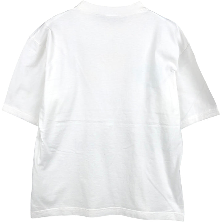90'S SERGIO TACCHINI Logo Print T-Shirt, Men's Size M (Equivalent), Vintage cotton white type Vintage Second Hand