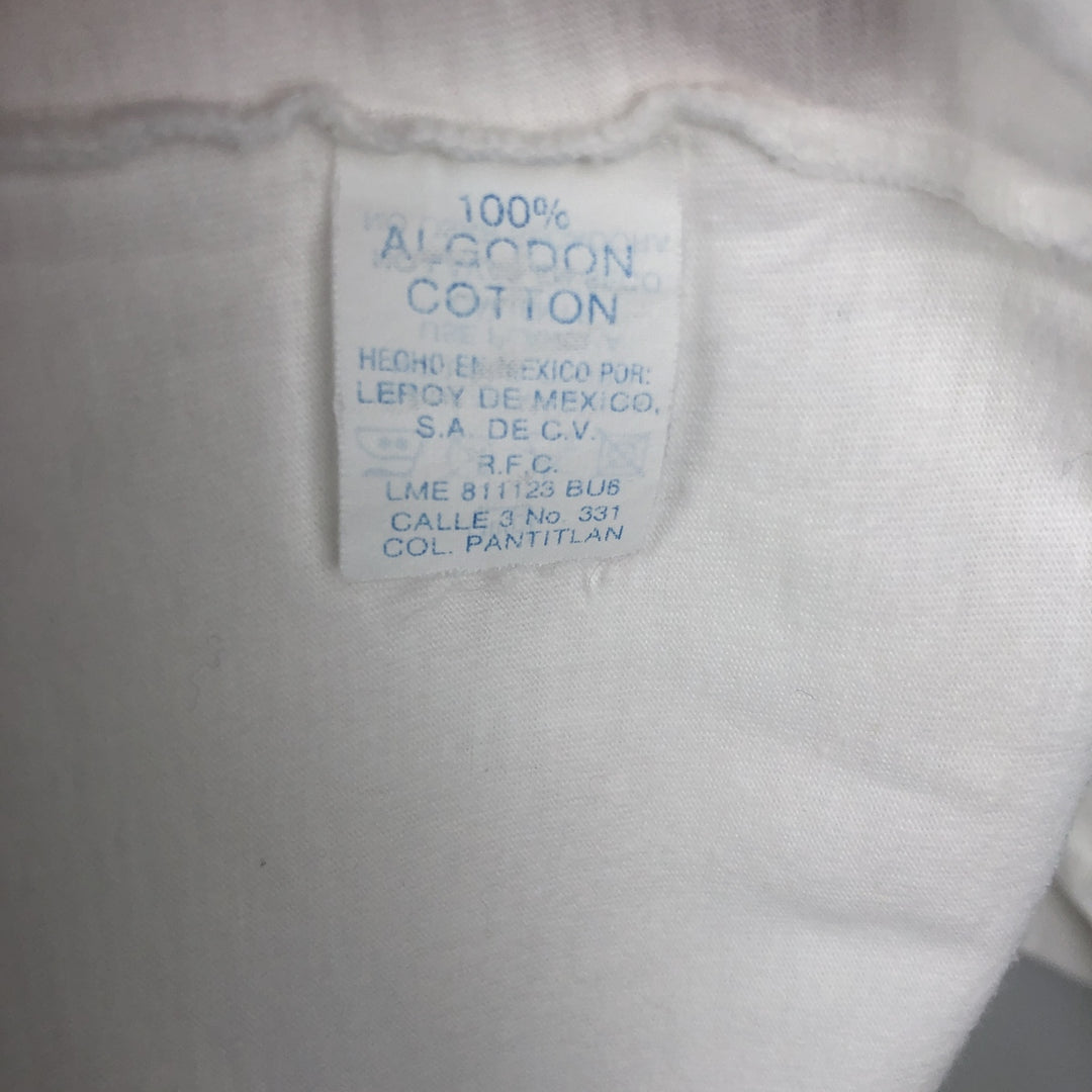 90'S SERGIO TACCHINI Logo Print T-Shirt, Men's Size M (Equivalent), Vintage cotton white type Vintage Second Hand