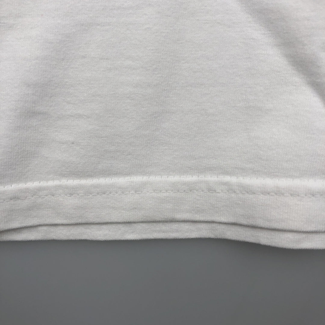 Nike NIKE printed T-shirt Men's XL size cotton white type Vintage Second Hand