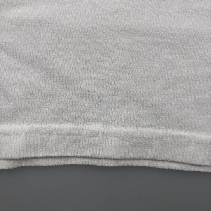 Nike NIKE printed T-shirt Men's XL size cotton white type Vintage Second Hand