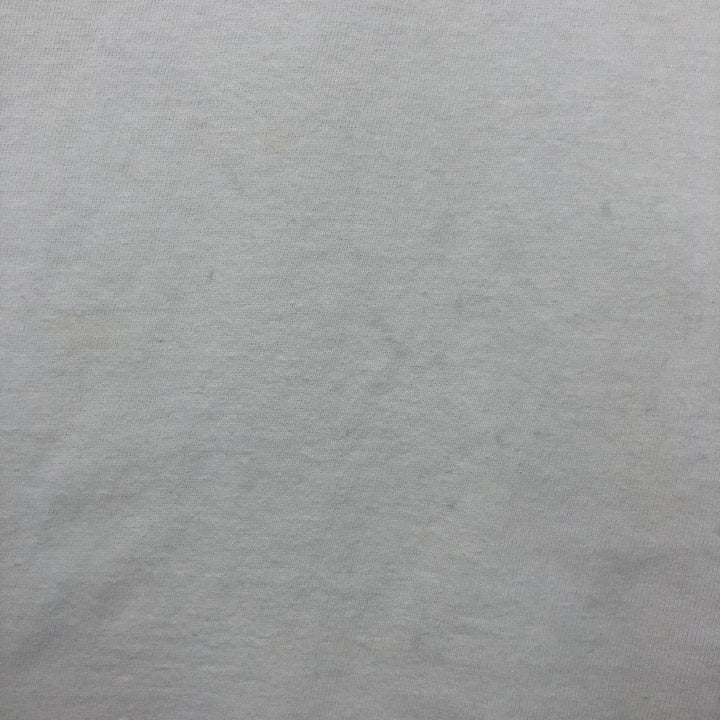 90s-00'S Adidas TENNIS logo print T-shirt, Made in USA, Men's size L equivalent, Vintage cotton white type Vintage Second Hand