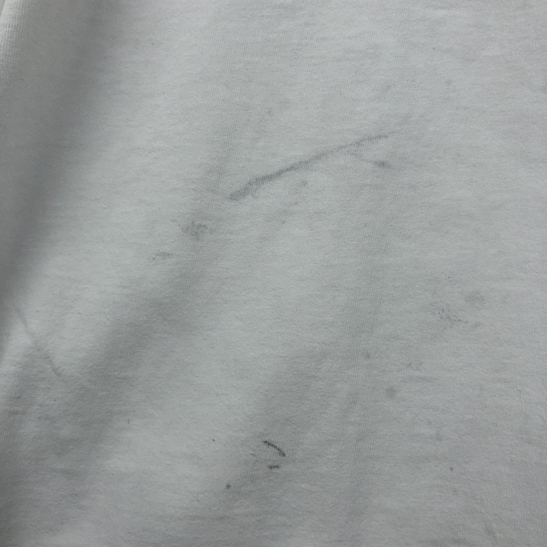 90s-00'S Adidas logo print t-shirt, made in USA, men's size XXL equivalent, vintage. cotton white type Vintage Second Hand