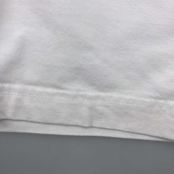 90s-00'S Adidas logo t-shirt, men's size M equivalent, vintage. cotton white type Vintage Second Hand