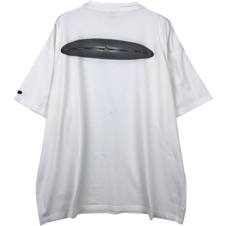 90'S Nike DRI-FIT Logo Print T-Shirt, Men's Size XL (Equivalent), Vintage cotton white type Vintage Second Hand