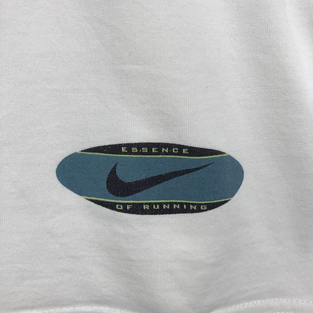 90'S Nike DRI-FIT Logo Print T-Shirt, Men's Size XL (Equivalent), Vintage cotton white type Vintage Second Hand