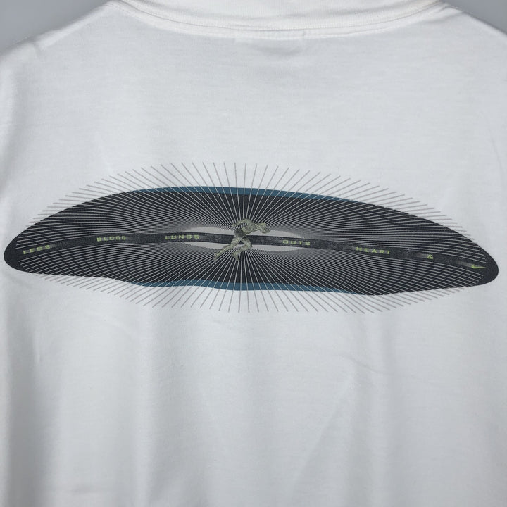 90'S Nike DRI-FIT Logo Print T-Shirt, Men's Size XL (Equivalent), Vintage cotton white type Vintage Second Hand