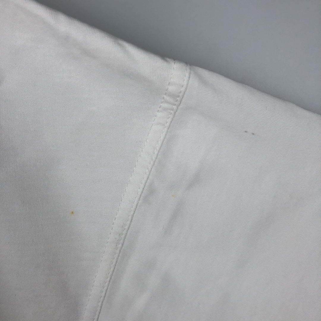 90'S Nike DRI-FIT Logo Print T-Shirt, Men's Size XL (Equivalent), Vintage cotton white type Vintage Second Hand