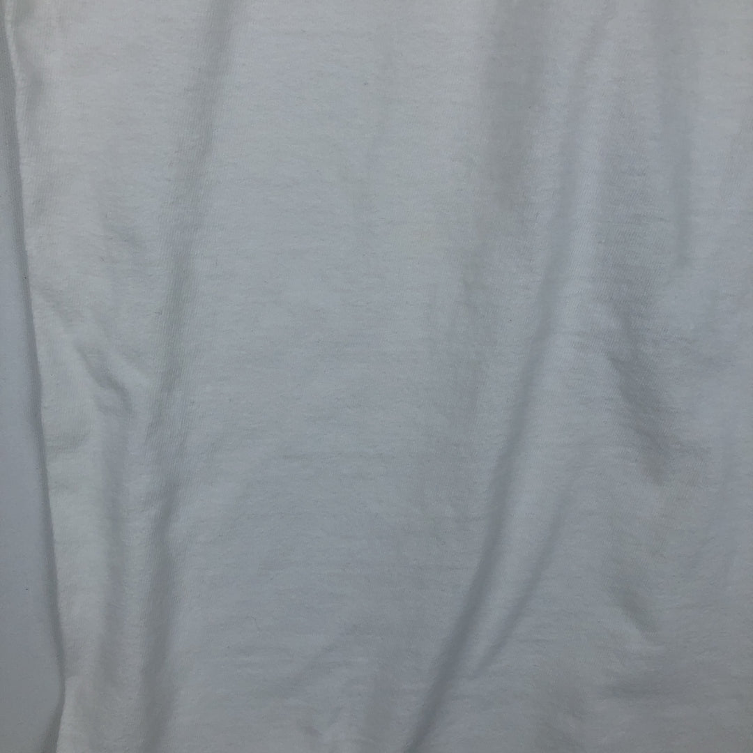 90'S Umbro T-shirt with large logo print, made in USA, men's size M equivalent, vintage. cotton white type Vintage Second Hand