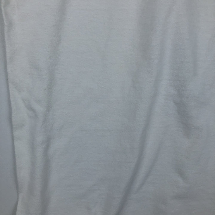 90'S Umbro T-shirt with large logo print, made in USA, men's size M equivalent, vintage. cotton white type Vintage Second Hand