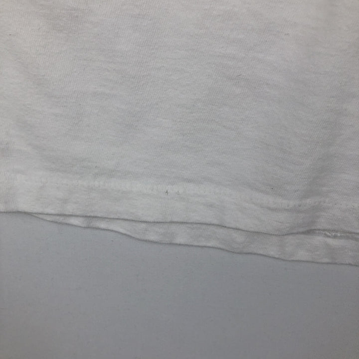 90'S Umbro T-shirt with large logo print, made in USA, men's size M equivalent, vintage. cotton white type Vintage Second Hand