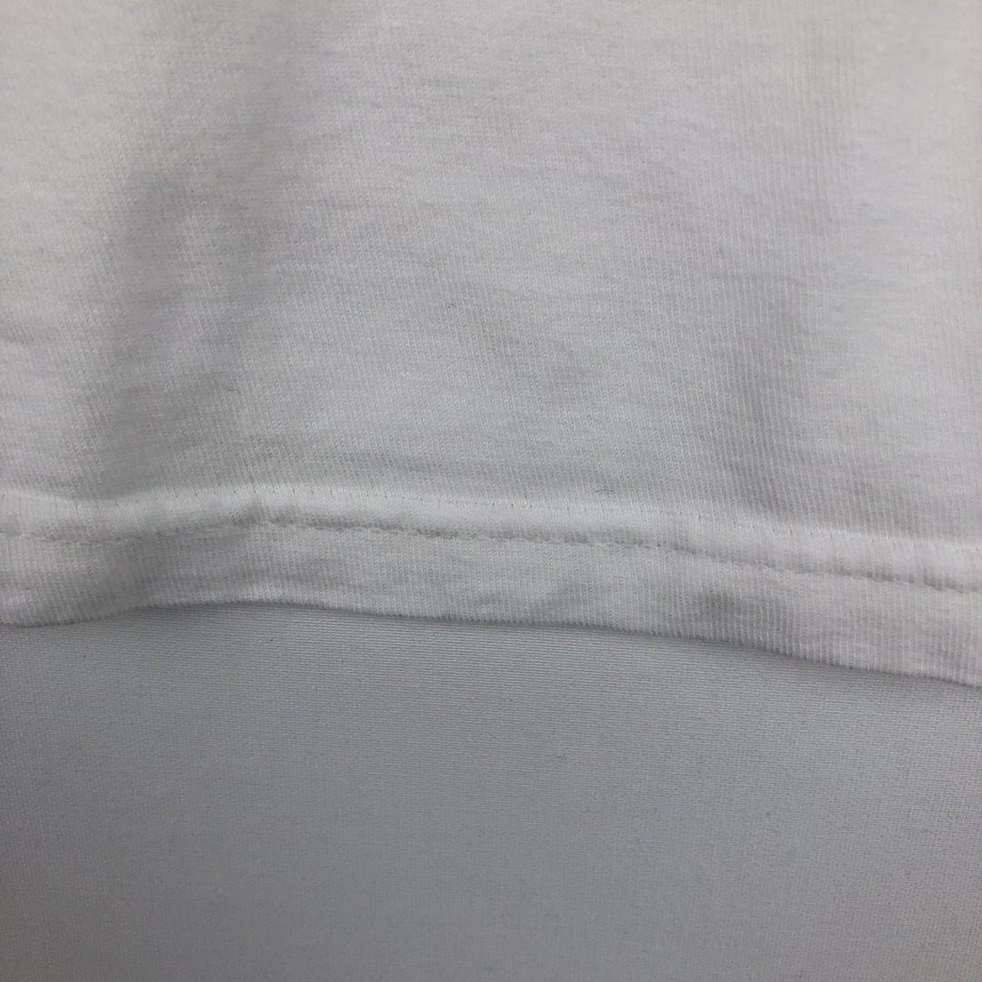 Stussy back logo surf skate t-shirt, men's size S (approx.) cotton white type Vintage Second Hand