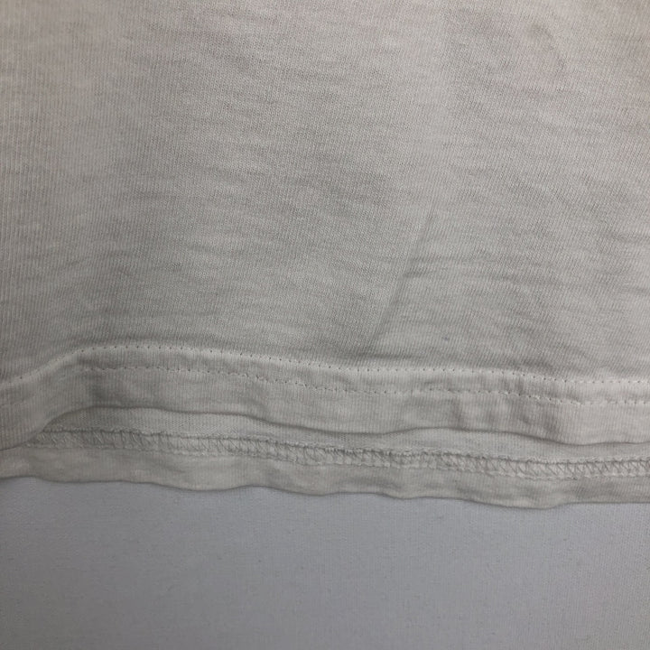 Nike College T-shirt, Men's Size L (approx.) unclear white type Vintage Second Hand