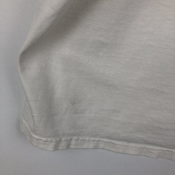Nike College T-shirt, Men's Size L (approx.) unclear white type Vintage Second Hand