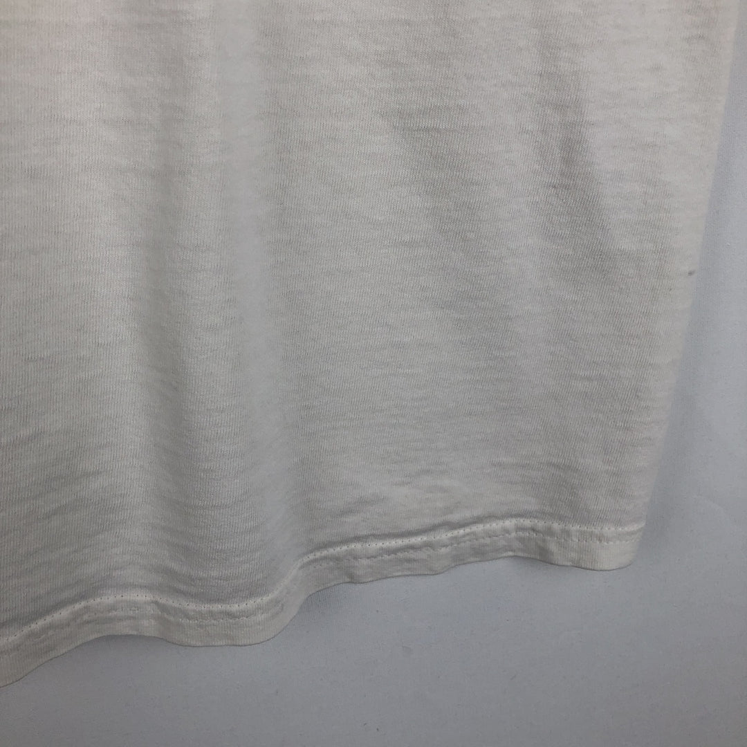 Nike College T-shirt, Men's Size L (approx.) unclear white type Vintage Second Hand