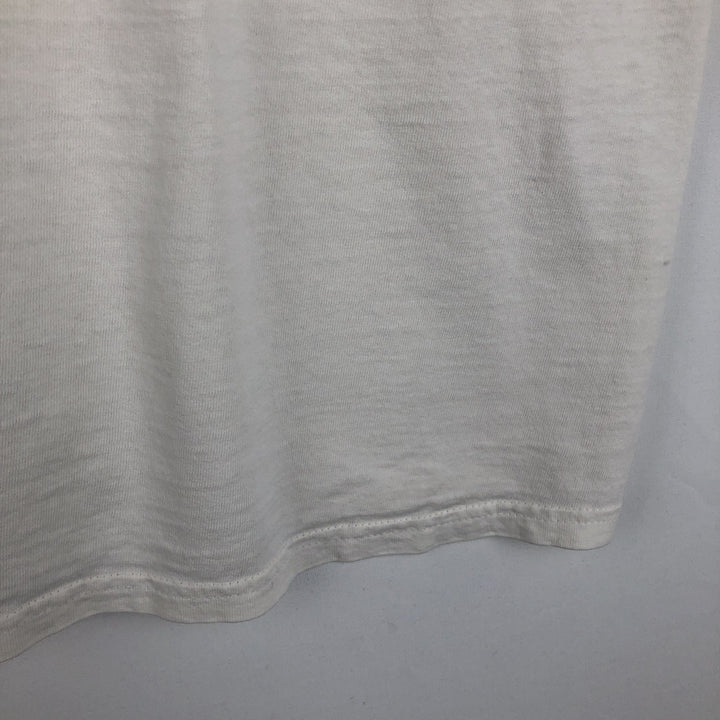 Nike College T-shirt, Men's Size L (approx.) unclear white type Vintage Second Hand