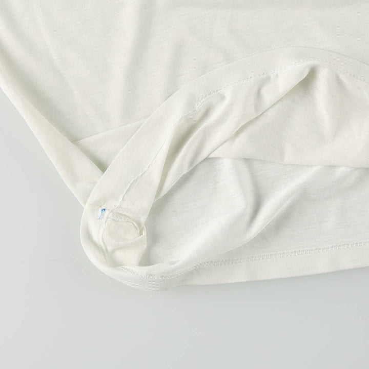 Adidas Trefoil logo print t-shirt, women's size S (approx.), vintage. unclear white type Vintage Second Hand