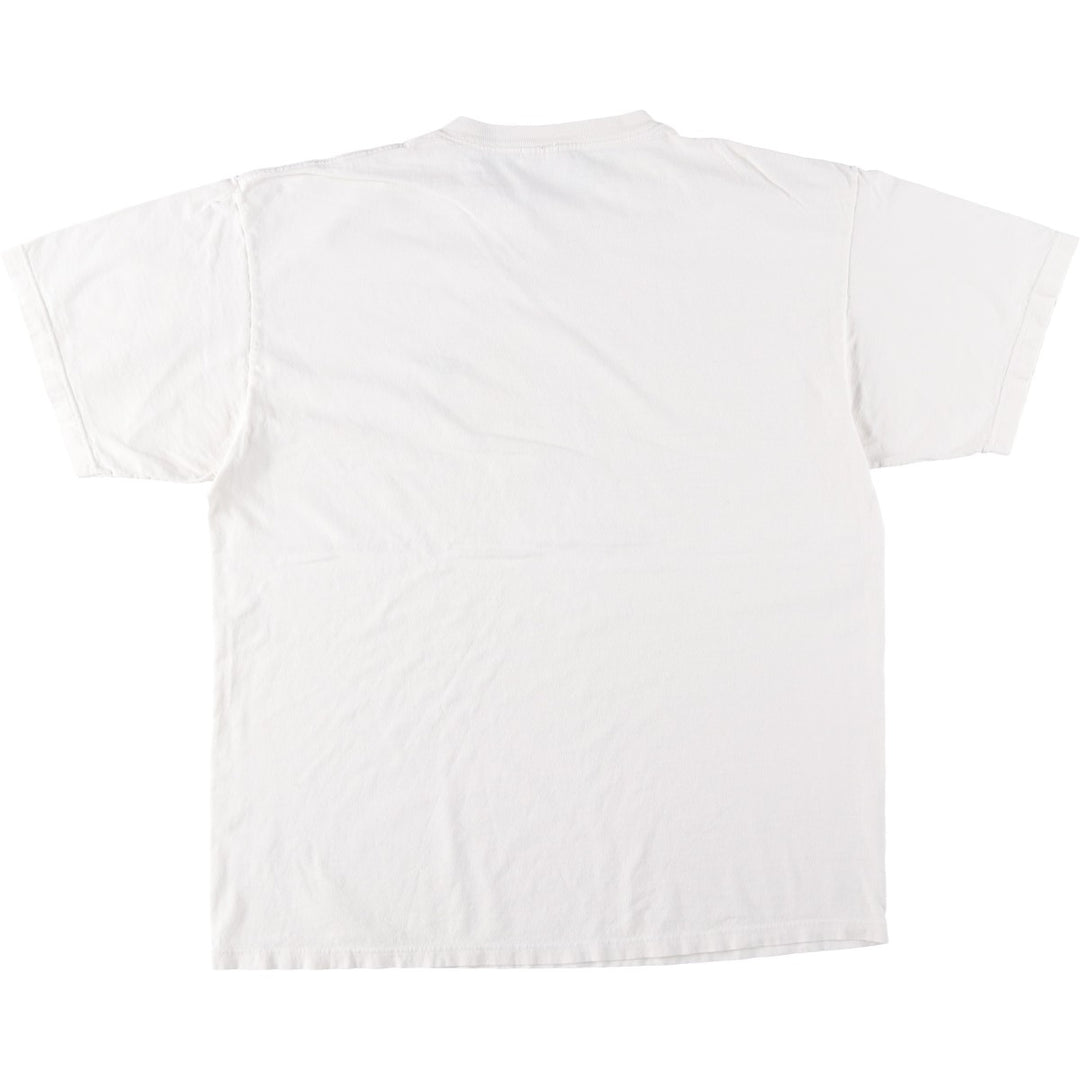 90'S Nike One Point Logo T-shirt Made in USA Men's L Size Vintage cotton white type Vintage Second Hand