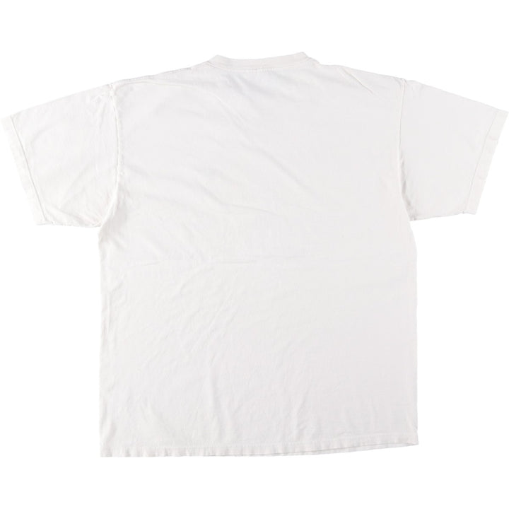 90'S Nike One Point Logo T-shirt Made in USA Men's L Size Vintage cotton white type Vintage Second Hand