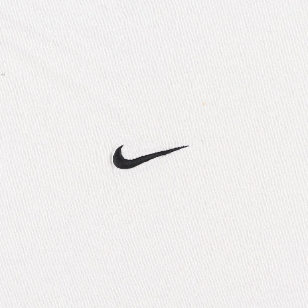 90'S Nike One Point Logo T-shirt Made in USA Men's L Size Vintage cotton white type Vintage Second Hand