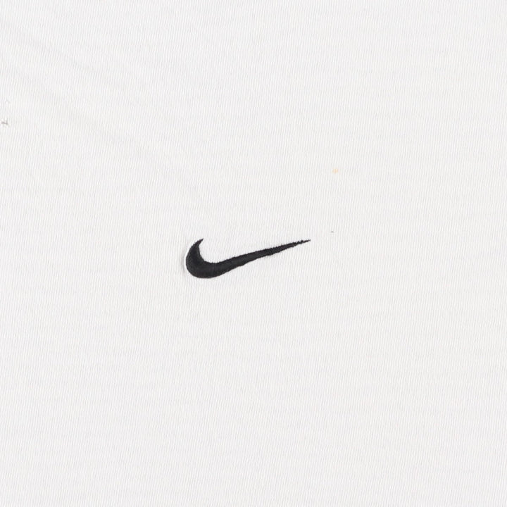 90'S Nike One Point Logo T-shirt Made in USA Men's L Size Vintage cotton white type Vintage Second Hand
