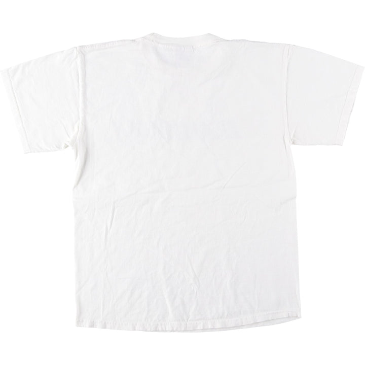 00'S Nike logo print T-shirt, men's size M cotton white type Vintage Second Hand