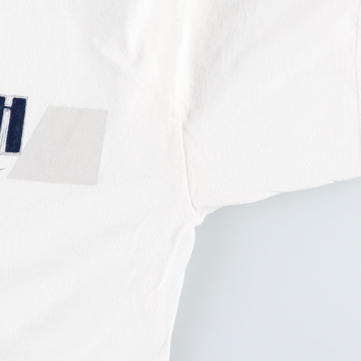 00'S Nike logo print T-shirt, men's size M cotton white type Vintage Second Hand