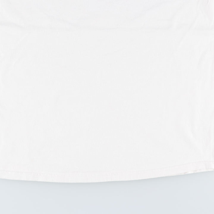 00'S Nike logo print T-shirt, men's size M cotton white type Vintage Second Hand
