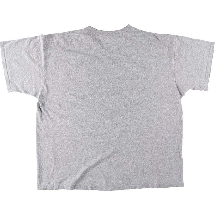 90'S Nike Center Logo T-Shirt, Made in USA, Men's XXL equivalent, Vintage cotton gray type Vintage Second Hand