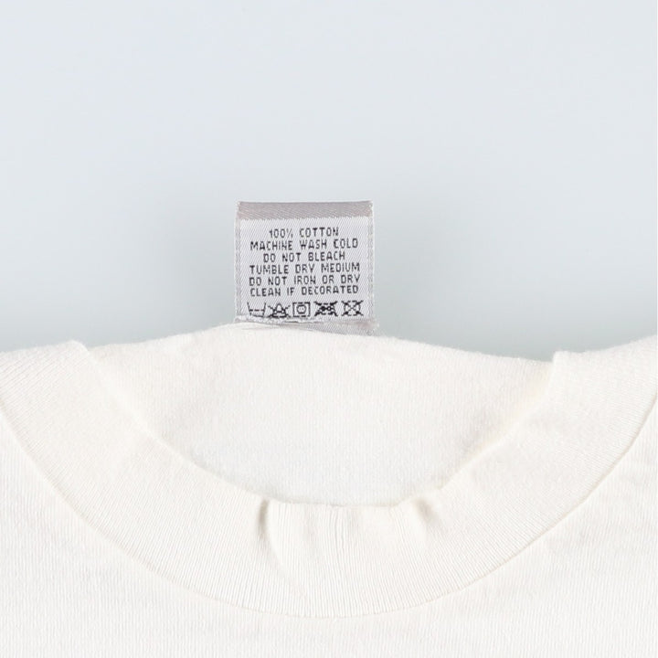 90'S Ocean Pacific surf/skate t-shirt, made in USA, men's size M equivalent, vintage. cotton white type Vintage Second Hand
