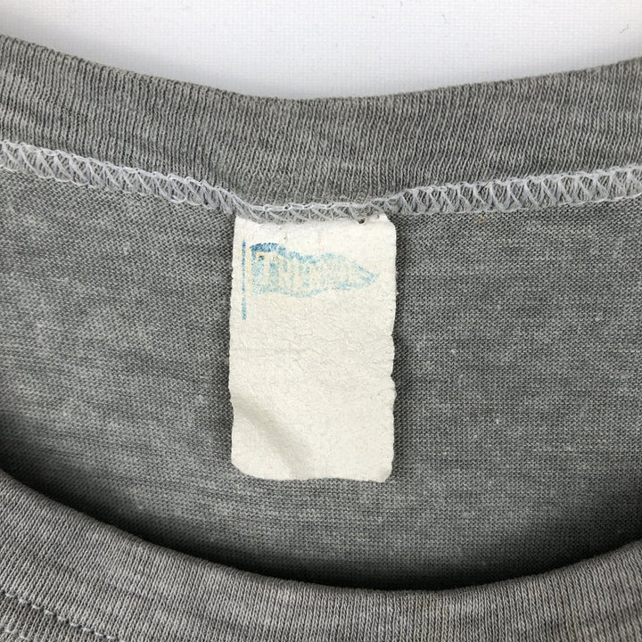 90'S MLB New York Yankees sports print t-shirt, men's size S equivalent, vintage. unclear gray type Vintage Second Hand
