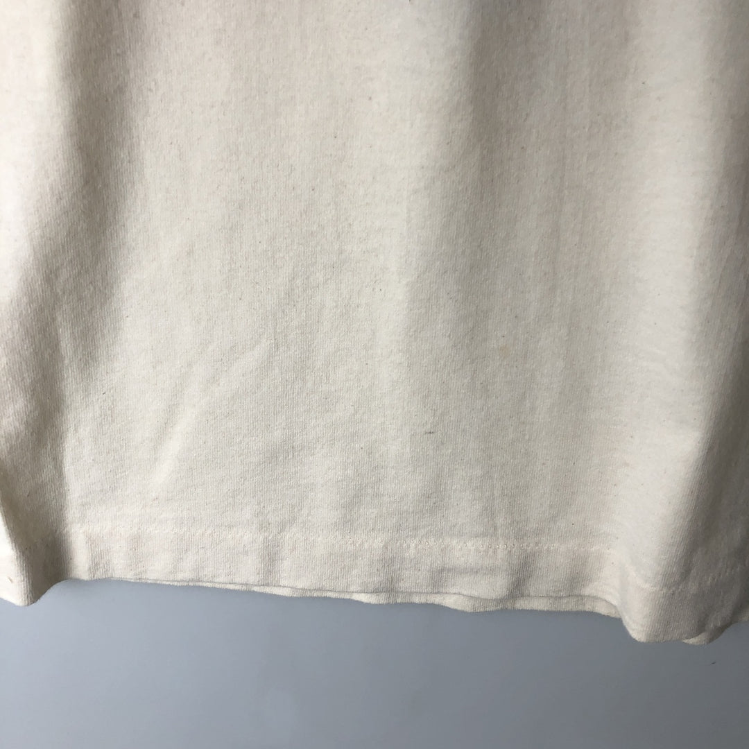 90'S Anvil Animal T-Shirt, Made in USA, Men's Size L (Equivalent), Vintage cotton unbleached Vintage Second Hand