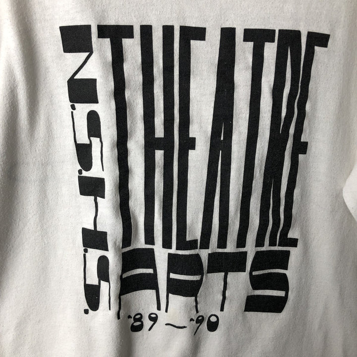 90'S Jerzees Printed T-Shirt, Made in USA, Men's XL cotton white type Vintage Second Hand