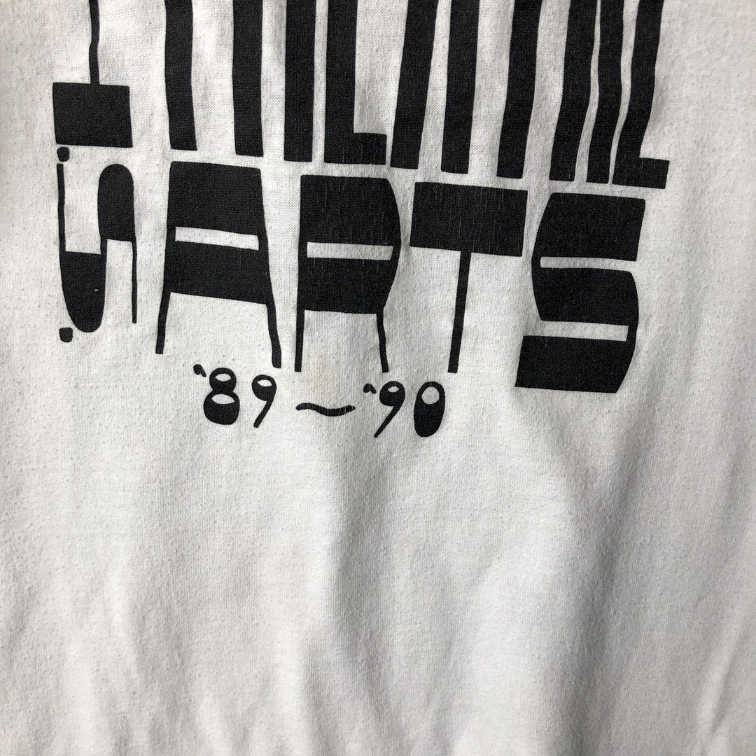 90'S Jerzees Printed T-Shirt, Made in USA, Men's XL cotton white type Vintage Second Hand