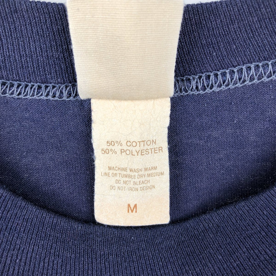 70'S Logo Seven Duesenberg Model J Advertising T-Shirt, Made in USA, Men's Size M (approx.), Vintage cotton navy blue type Vintage Second Hand