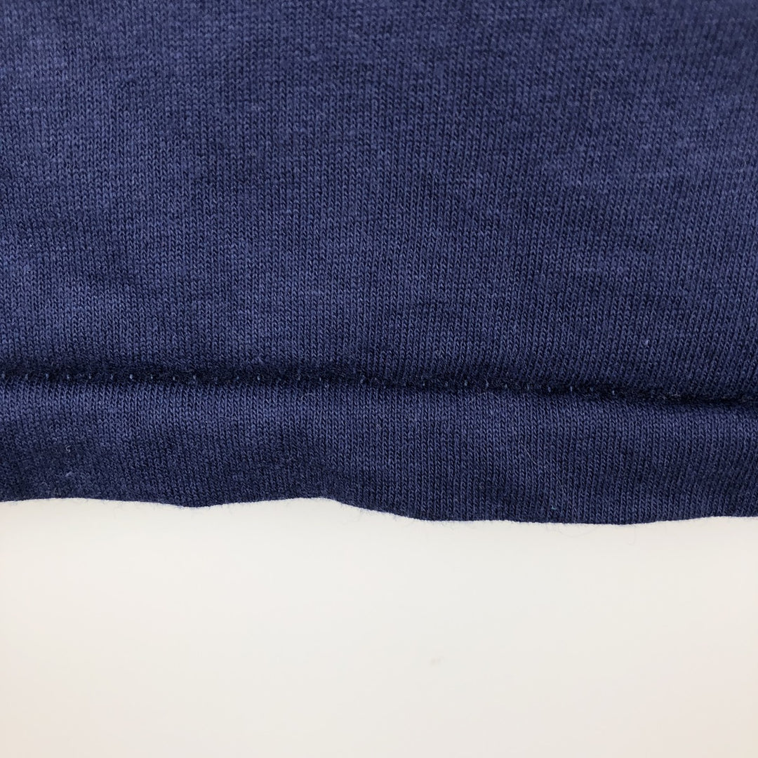 90'S Hanes HEAVYWEIGHT 50 cotton navy blue type Vintage Second Hand