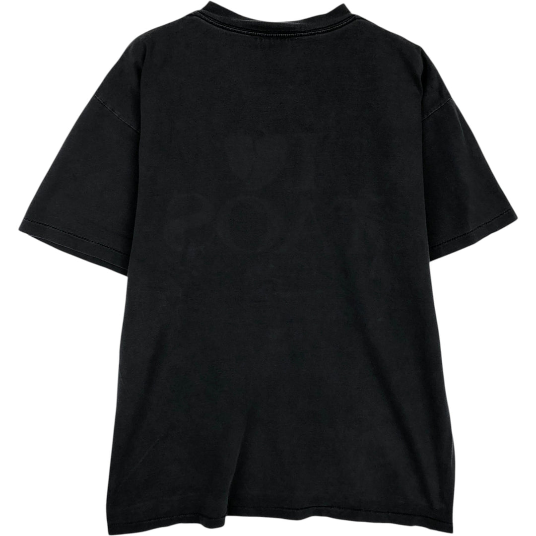 80'S ONEITA POWER-T Print T-Shirt, Men's Size L (Equivalent), Vintage cotton Charcoal Vintage Second Hand