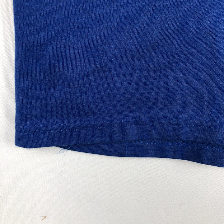Vintage 90'S Peacock Print T-Shirt, Made in USA, Men's XL cotton blue type Vintage Second Hand
