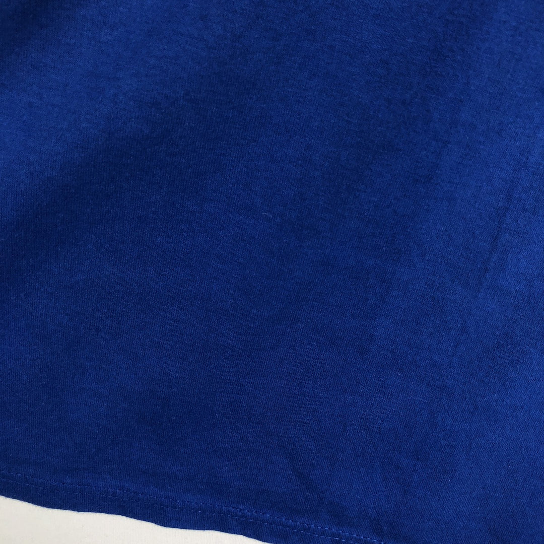Vintage 90'S Peacock Print T-Shirt, Made in USA, Men's XL cotton blue type Vintage Second Hand