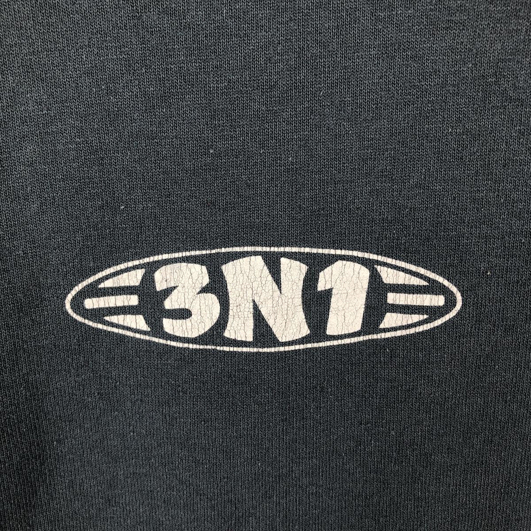 90'S Hanes HEAVYWEIGHT 50 cotton navy blue type Vintage Second Hand