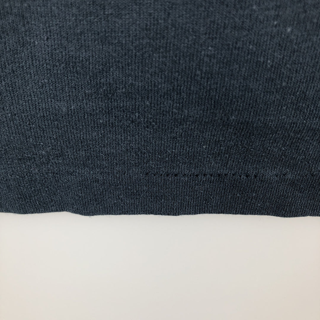 90'S Hanes HEAVYWEIGHT 50 cotton navy blue type Vintage Second Hand