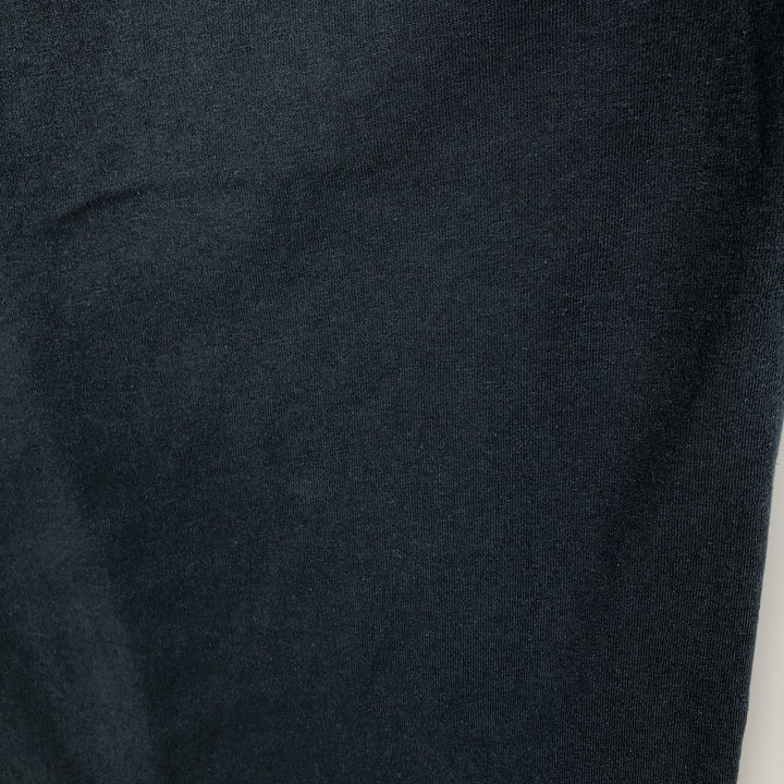 90'S Hanes HEAVYWEIGHT 50 cotton navy blue type Vintage Second Hand